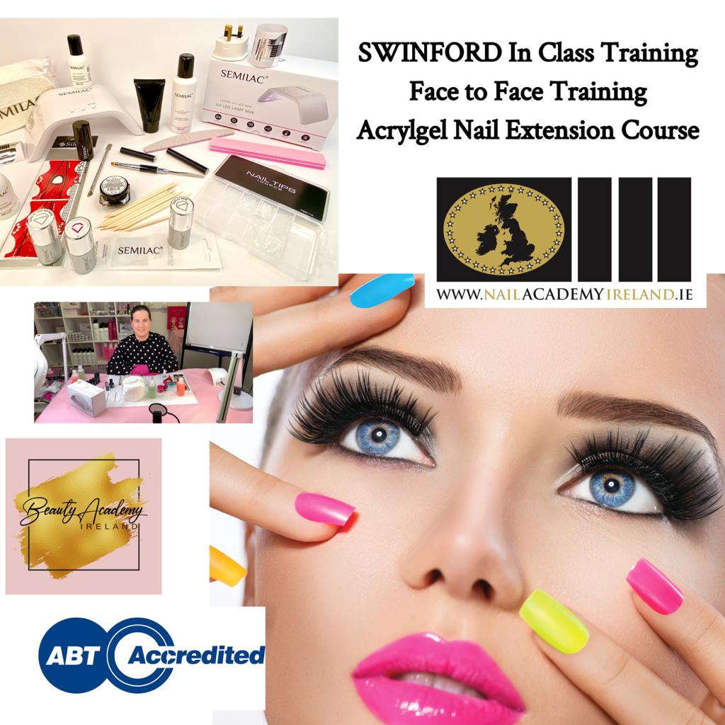 SWINFORD In Class Training: Acrylgel Nail Extension Course : June 06 Thursday morning 10am until 12:30pm : ABT/AIT Accredited