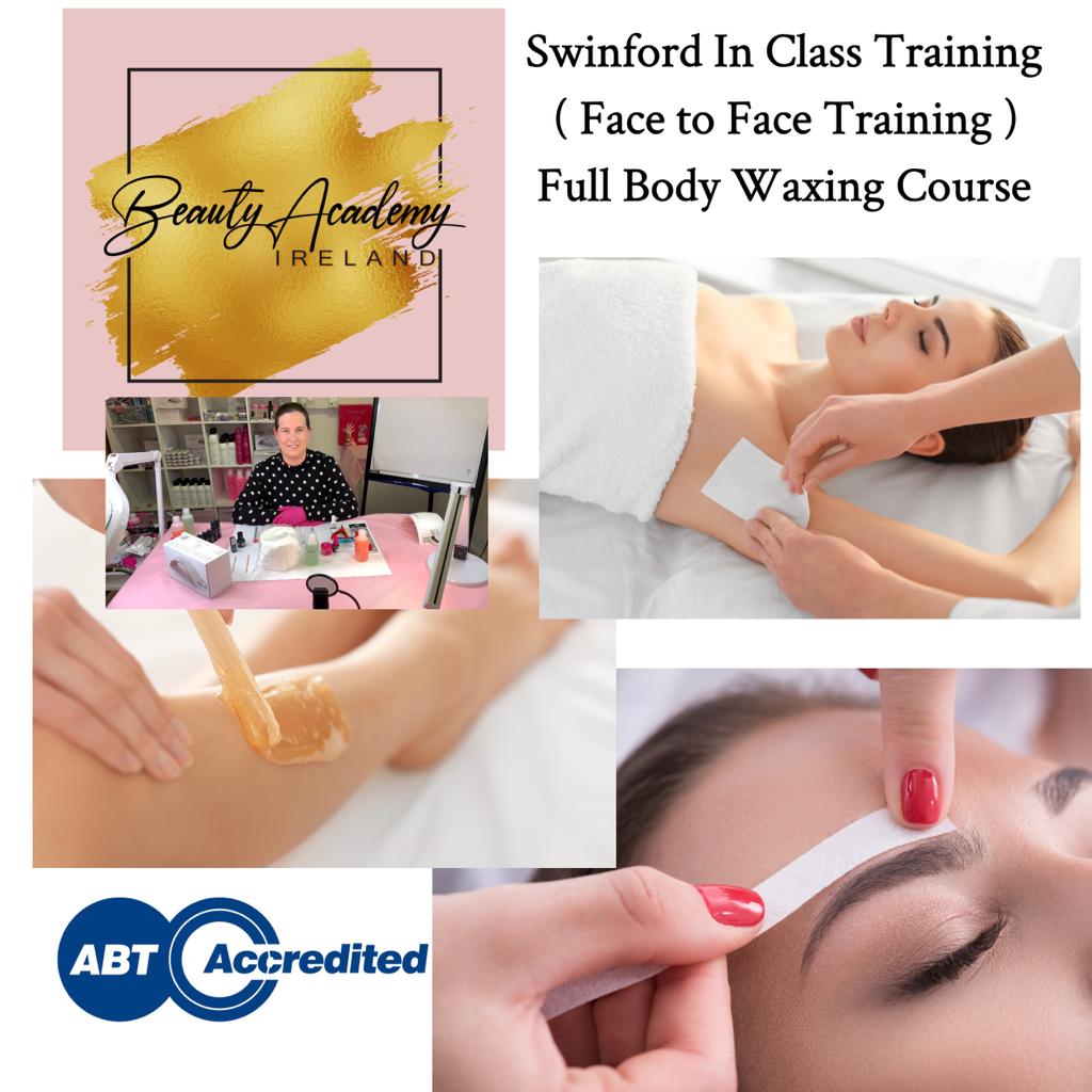 SWINFORD In Class Training: Full Body Waxing Course : May 22 Wednesday morning 10am until 2pm : ABT/AIT Accredited
